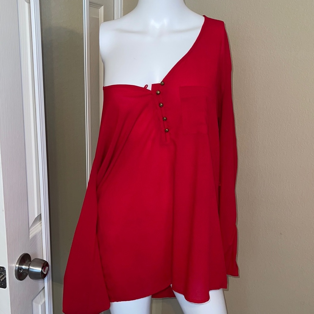 Red Women’s Blouse